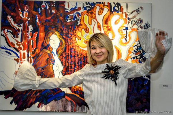 Открытие выставки Анны Осиповой