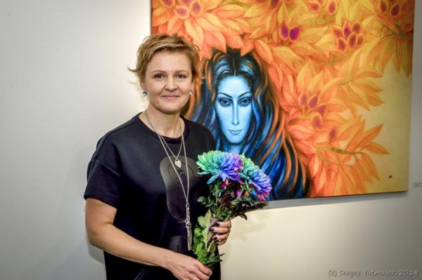 Открытие выставки Виктории Исаенковой